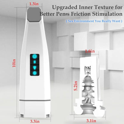 LOVEX Apollo Masturbator 3 in 1 Thrusting Sucking Vibrating