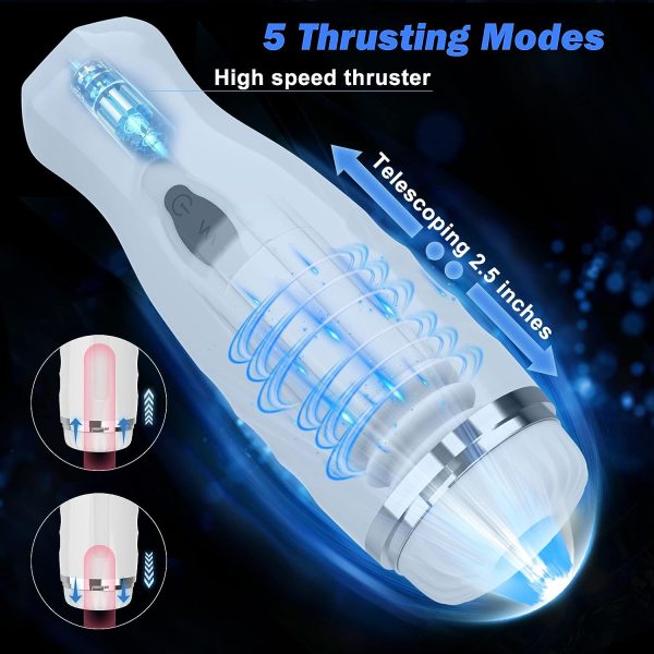 Burster Pulse Masturbator Realistic Blowjob Stroker