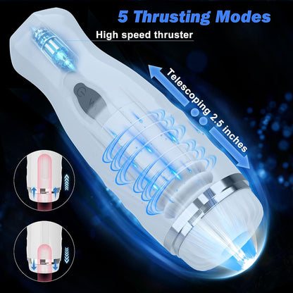 Burster Pulse Masturbator Realistic Blowjob Stroker