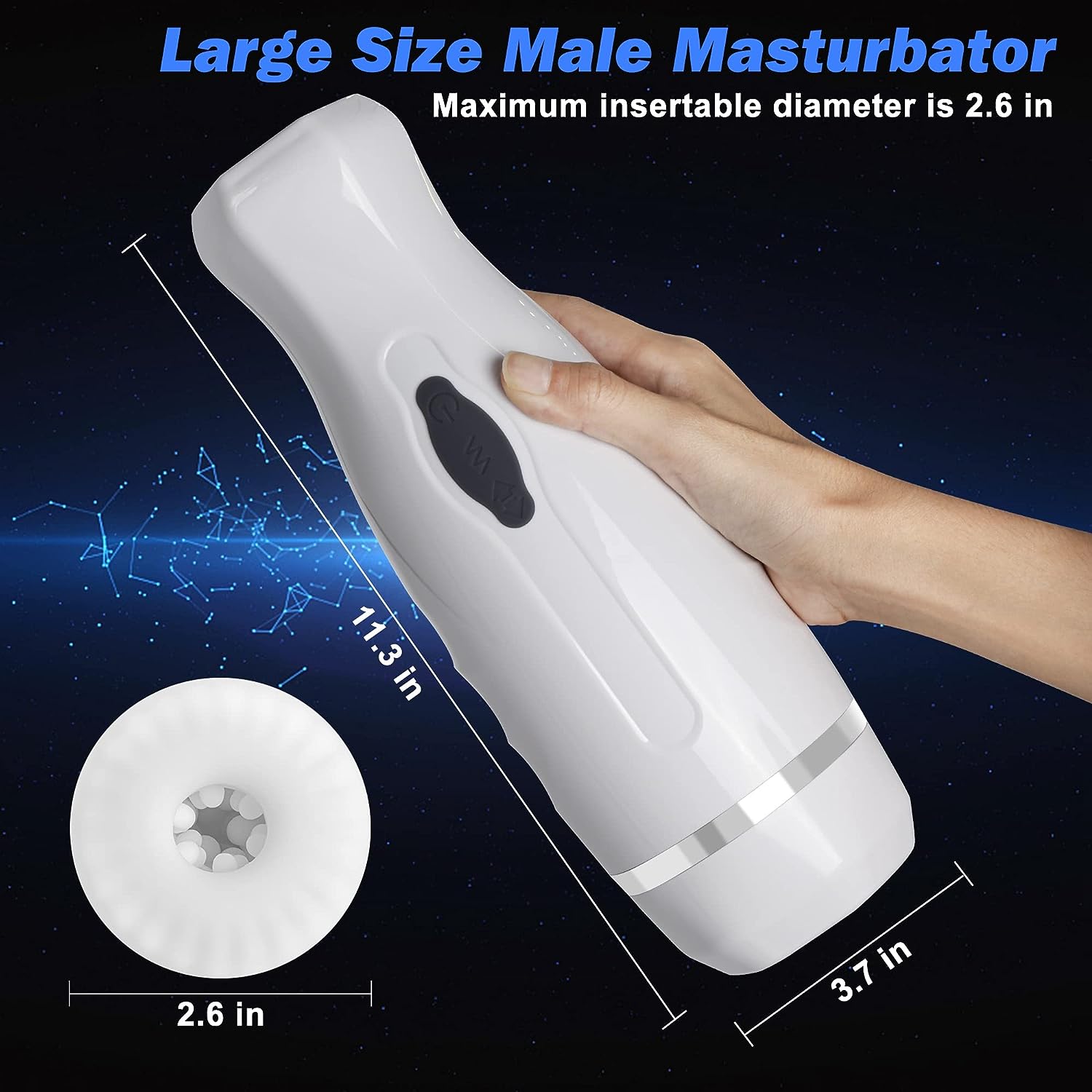 best nipple toys Telescopic Vibrating Male Masturbator for Man: Game Cup Pulse – Lurevibe main image 1