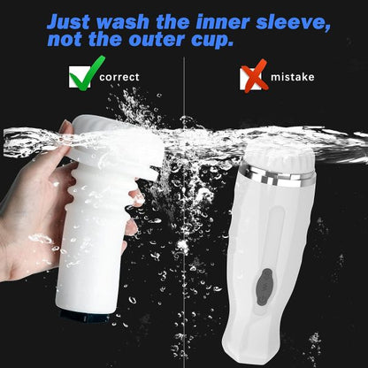 Burster Pulse Masturbator Realistic Blowjob Stroker