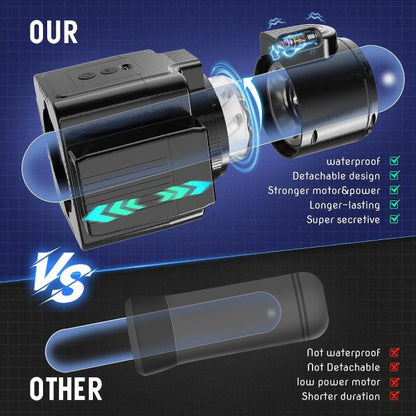 3 in1 Camera Masturbator with 7 Thrusting & Rotating & Vibrating Modes