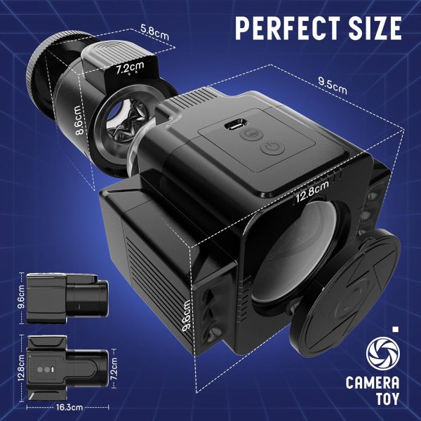 3 in1 Camera Masturbator with 7 Thrusting & Rotating & Vibrating Modes