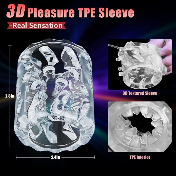 Magic BOX Concealed Design Masturbator 7 Thrusting Rotating