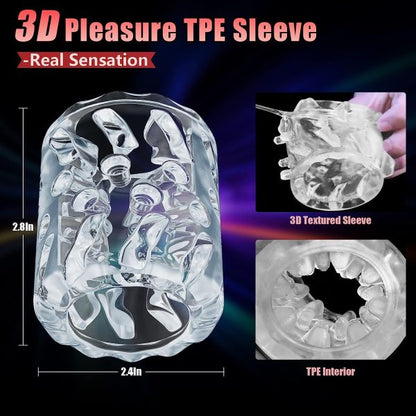 Magic BOX Concealed Design Masturbator 7 Thrusting Rotating