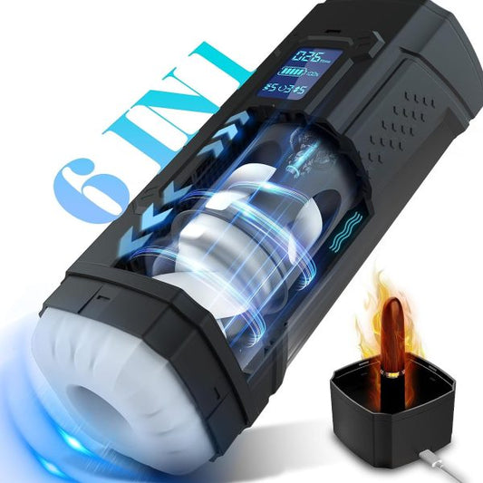 XSpace Trident 6 in 1 Smart Hands Free Masturbator £104.00 Original price was: £104.00.£51.99