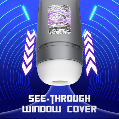 UltimatePRO 6 in 1 Rotating 5 Thrusting Licking Stroker