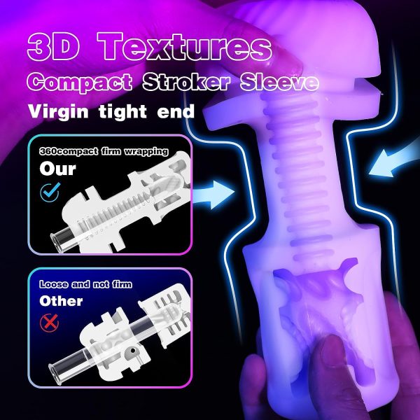 Engine Orgasm Upgraded Life-like Physical Thrusting Squeezing Masturbator