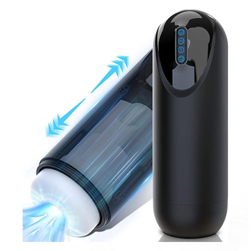 Intimate Moment Innovative Electric Masturbator with 10 Vibrating 4 Sucking 4 Thrusting