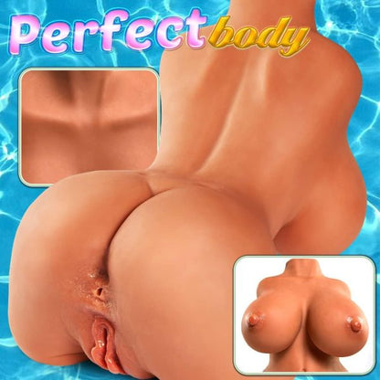 Buddy Brown Huge J Cup Breasts Masturbator