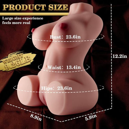 KINKLOVE Bang Torso Attractive Realistic Body Stroker