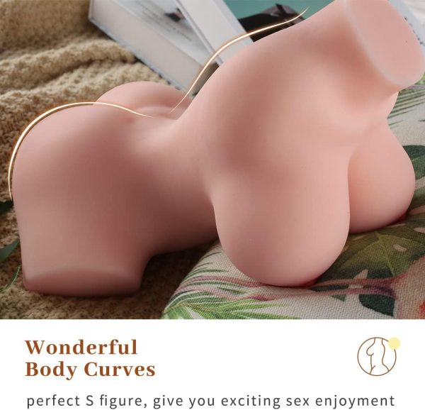 Scaled Down Stimulating Masturbator Sex Doll Big Boobs Pussy Ass