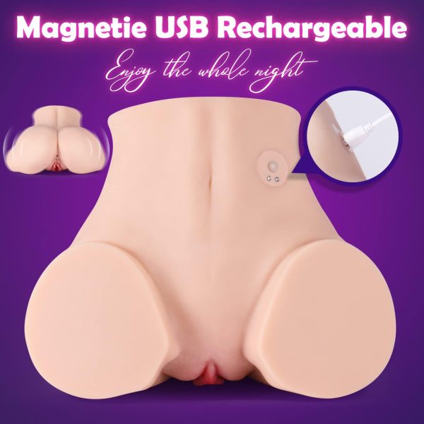 Vibrating Automatic Realistic Butt Perfect Body Masturbator