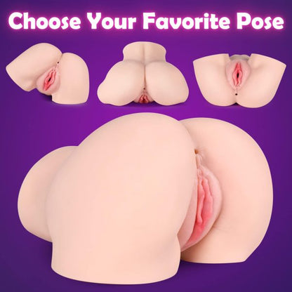 Vibrating Automatic Realistic Butt Perfect Body Masturbator