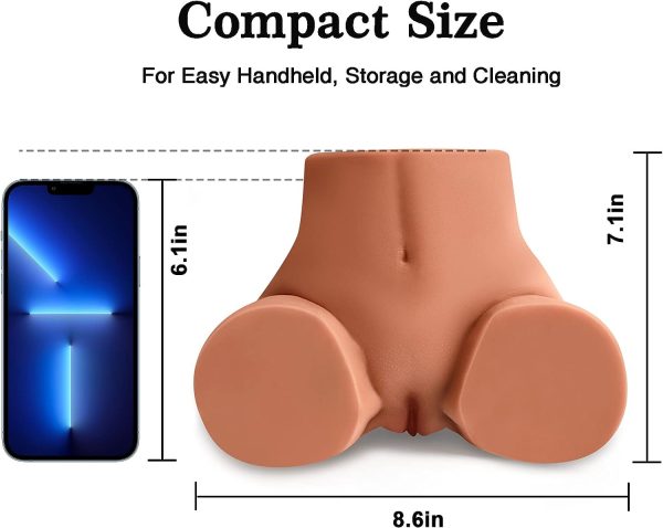 KINKLOVE Scaled Down Sex Dolls Torso with 3D Realistic Vagina Anal