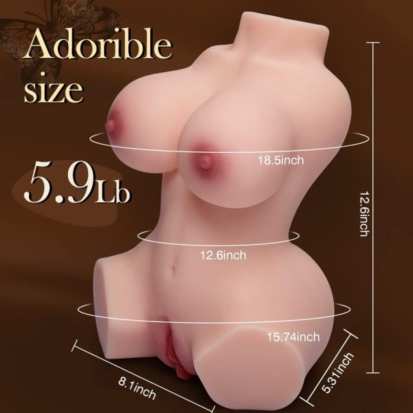 Body Banger 3 in 1 Lifelike Torso Love Doll Masturbator