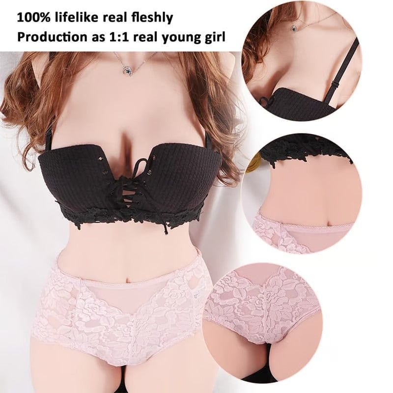 KINKLOVE Life Sized Tempting Sexy Doll Masturbator with Meaty Boobs Butts Pussy