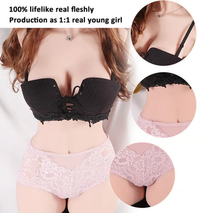 KINKLOVE Life Sized Tempting Sexy Doll Masturbator with Meaty Boobs Butts Pussy