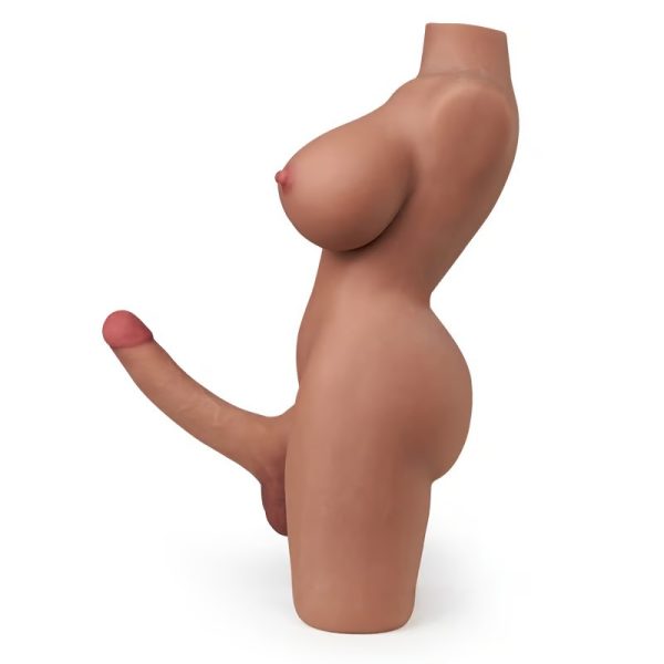 Hermaphroditic Realistic Doll Masturbator with E cup