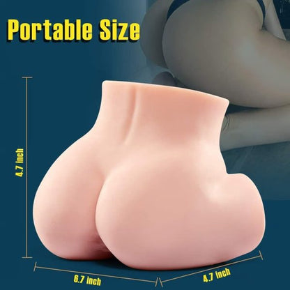 Scale Down Realistic Pink pussy and Butt Sexy Doll Masturbator