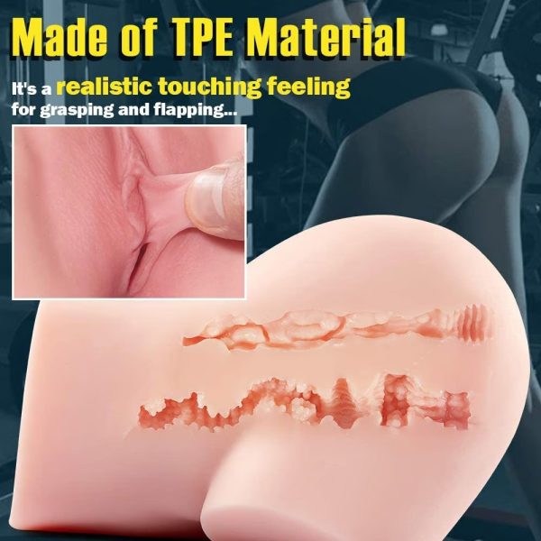 Scale Down Realistic Pink pussy and Butt Sexy Doll Masturbator