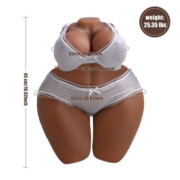 Mature Sensual Curves Massive Plump Realistic Torso Butt Masturbator