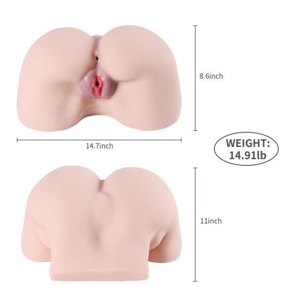 ound Plump Perky Realistic Butt Masturbator