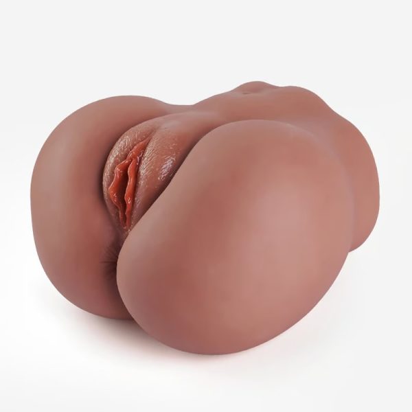 KINKLOVE Browned Male Masturbator with Dual Textures and Humps Tunnel Realistic Anal Clitoris