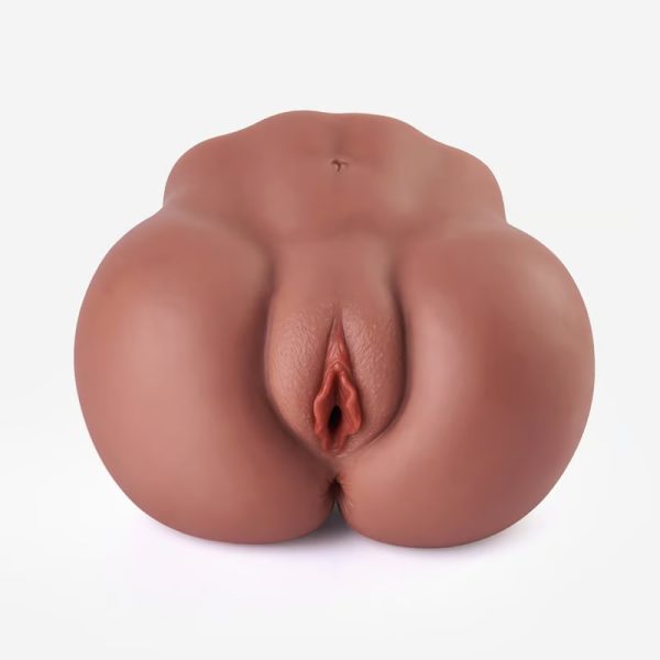 KINKLOVE Browned Male Masturbator with Dual Textures and Humps Tunnel Realistic Anal Clitoris