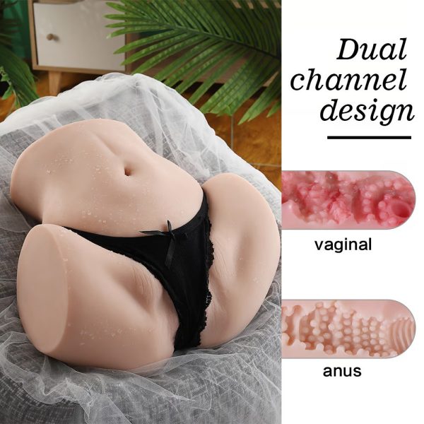 KINKLOVE Realistic Masturbator with sweet and soft Dual Channels