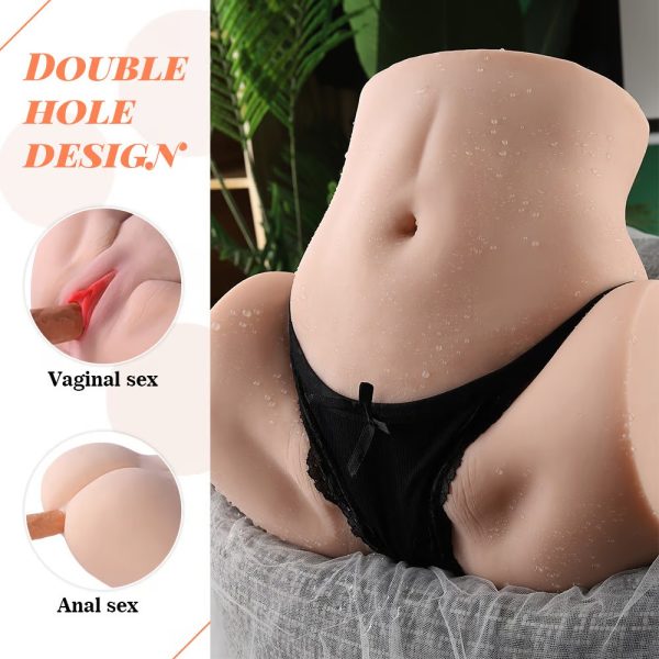 KINKLOVE Realistic Masturbator with sweet and soft Dual Channels