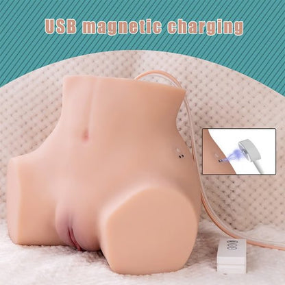 Butt Lifelike Masturbator with 3 Vibration Speeds 5 Modes of Suction