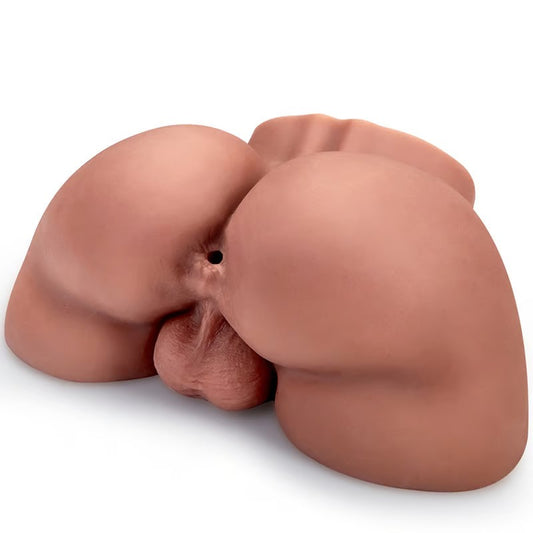 Realistic Male Ass Masturbator with Textured inner Realistic Anal Opening and Scrotum