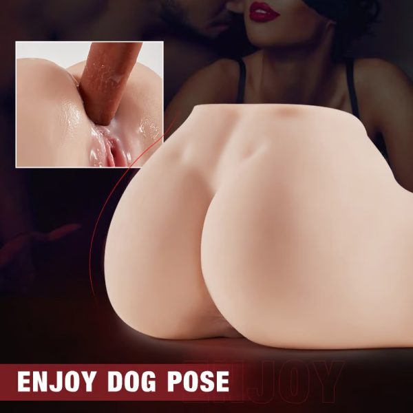 Sexy Realistic Butt Masturbator Life Sized with 2 Independent Channels