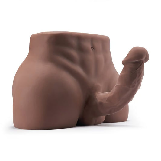 KINKLOVE Bendable Penis Male Masturbators Torso with a Cock Butt and Asshole