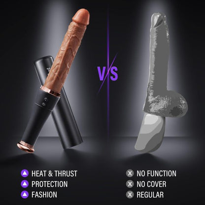 Solo Dual Thrusting Vibrator 10 Thrusting 10 Vibrating