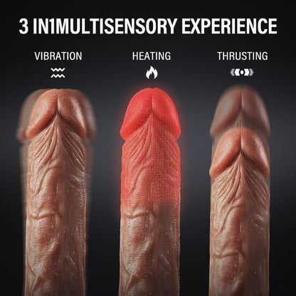Solo Dual Thrusting Vibrator 10 Thrusting 10 Vibrating