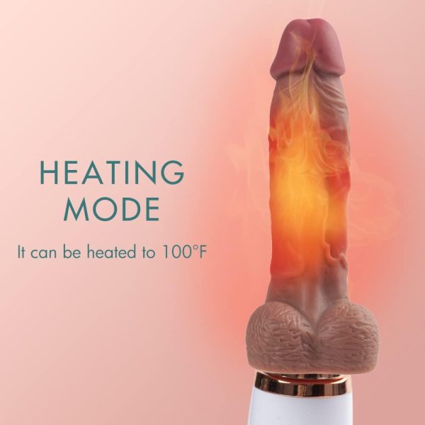 Piston Love Vibe Heating and 10 Vibrations