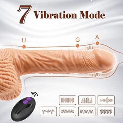 Sex Wedge 3 in 1 Rotating Vibrating Fucking Machine