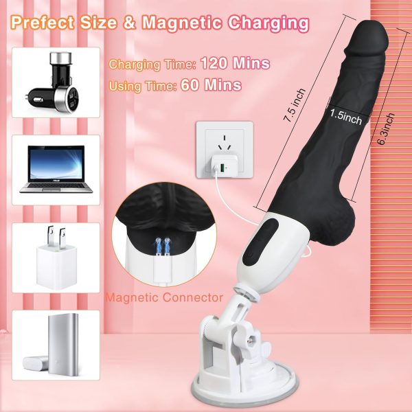 Piston Thrusting Love Machine Vibe 10 Vibrating Thrusting Modes