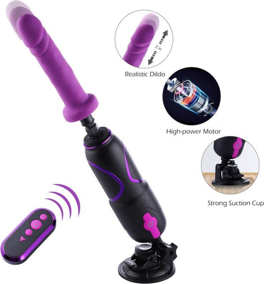 Mystery APP Control Vibrating Suction Rotator