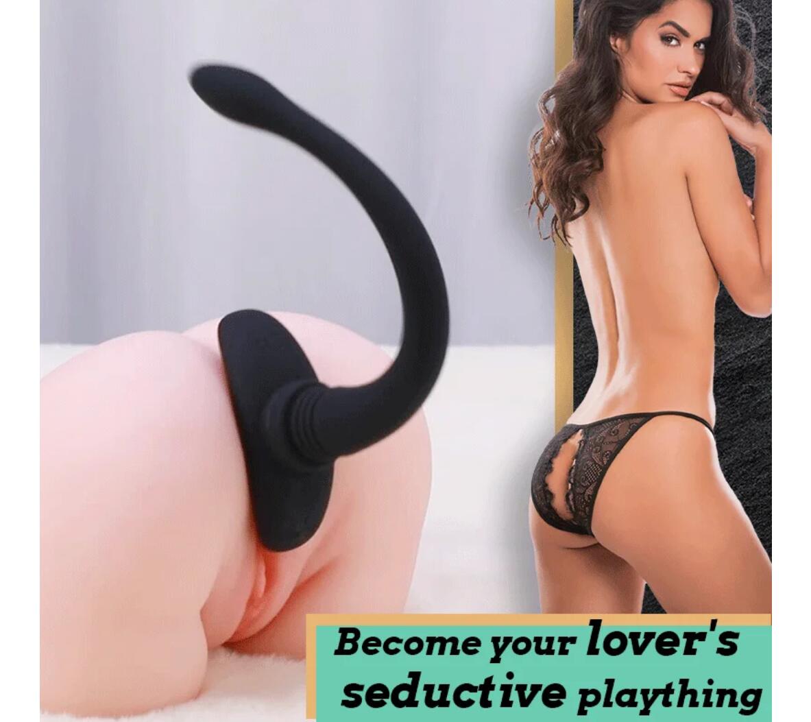 KINKLOVE Wagging Tail 10 Vibrating Anal Toy
