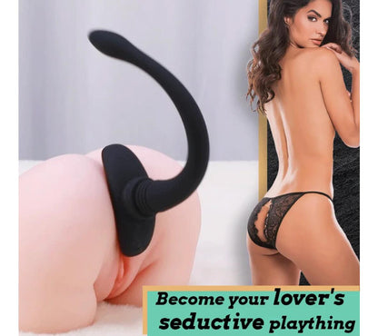 KINKLOVE Wagging Tail 10 Vibrating Anal Toy