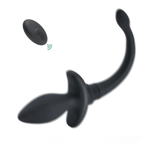 KINKLOVE Wagging Tail 10 Vibrating Anal Toy