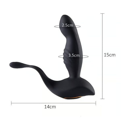 KINKLOVE Wavy 10 Vibrating Heating Anal Sphincter Toy