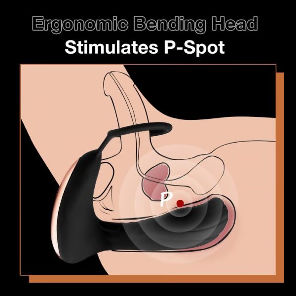 KINKLOVE Chili Vibrating Ass Gasm P Spot Milker