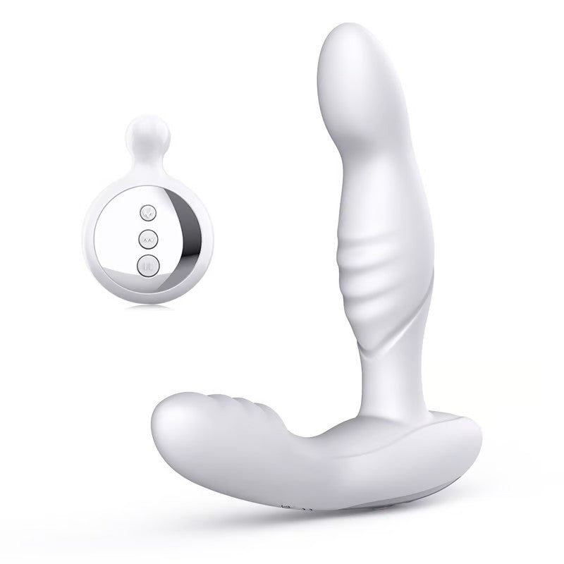 Bendable Vibrating Anal Dildo