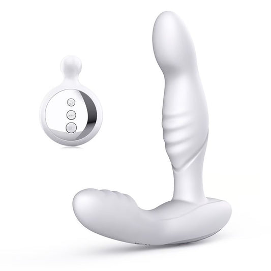 Bendable Vibrating Anal Dildo