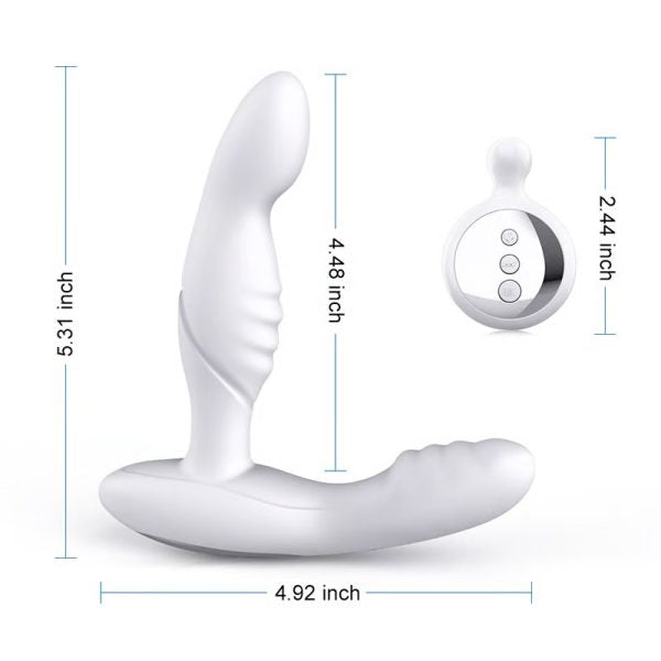 Bendable Vibrating Anal Dildo