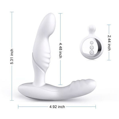 Bendable Vibrating Anal Dildo